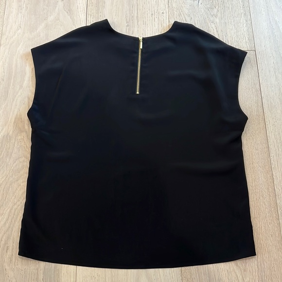 Express Zip Back Boxy Blouse in Size Medium - Picture 1 of 8